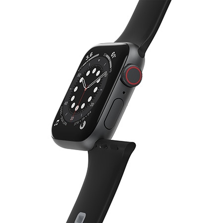 Bracelet pour Apple Watch SE 40mm, noir/gris (Pavement)
