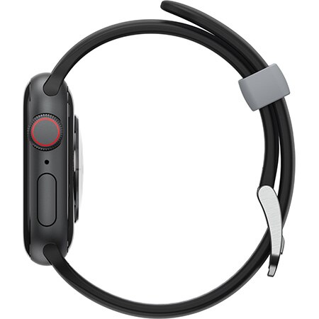 Bracelet pour Apple Watch 41mm Series 9, noir/gris (Pavement)