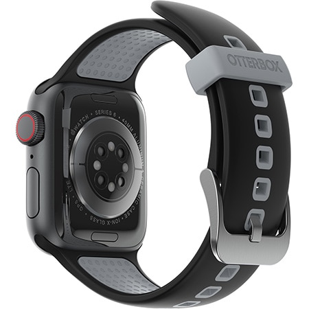 Bracelet pour Apple Watch Series 10 42mm, noir/gris (Pavement)
