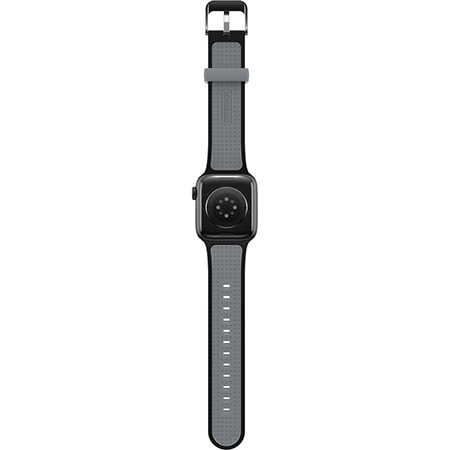 Bracelet pour Apple Watch 38mm, noir/gris (Pavement)