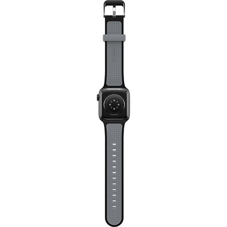 Bracelet pour Apple Watch 41mm Series 9, noir/gris (Pavement)