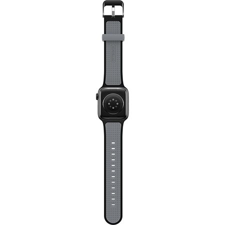 Bracelet pour Apple Watch 41mm Series 7, noir/gris (Pavement)