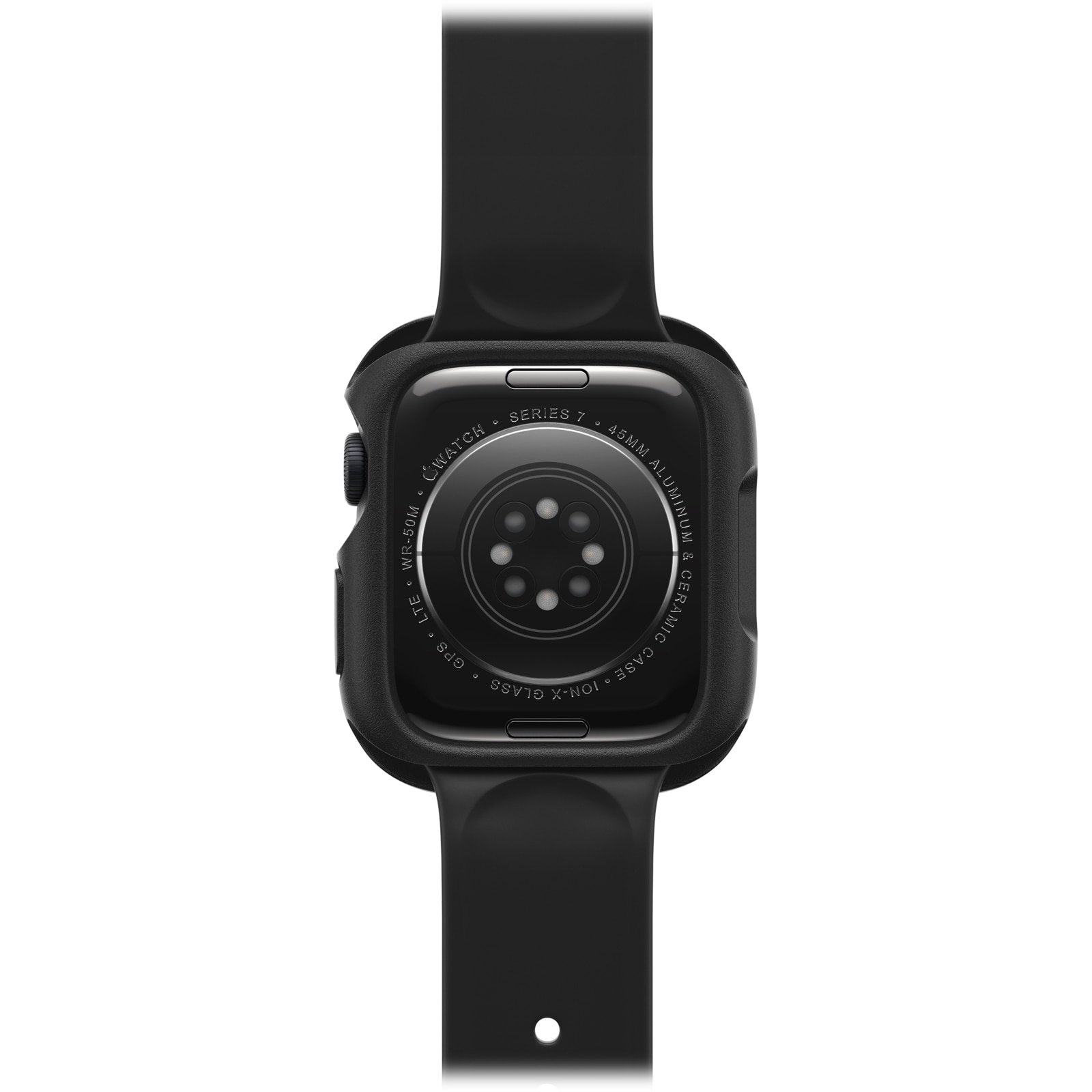 Exo Edge Coque Apple Watch 45mm Series 8, noir