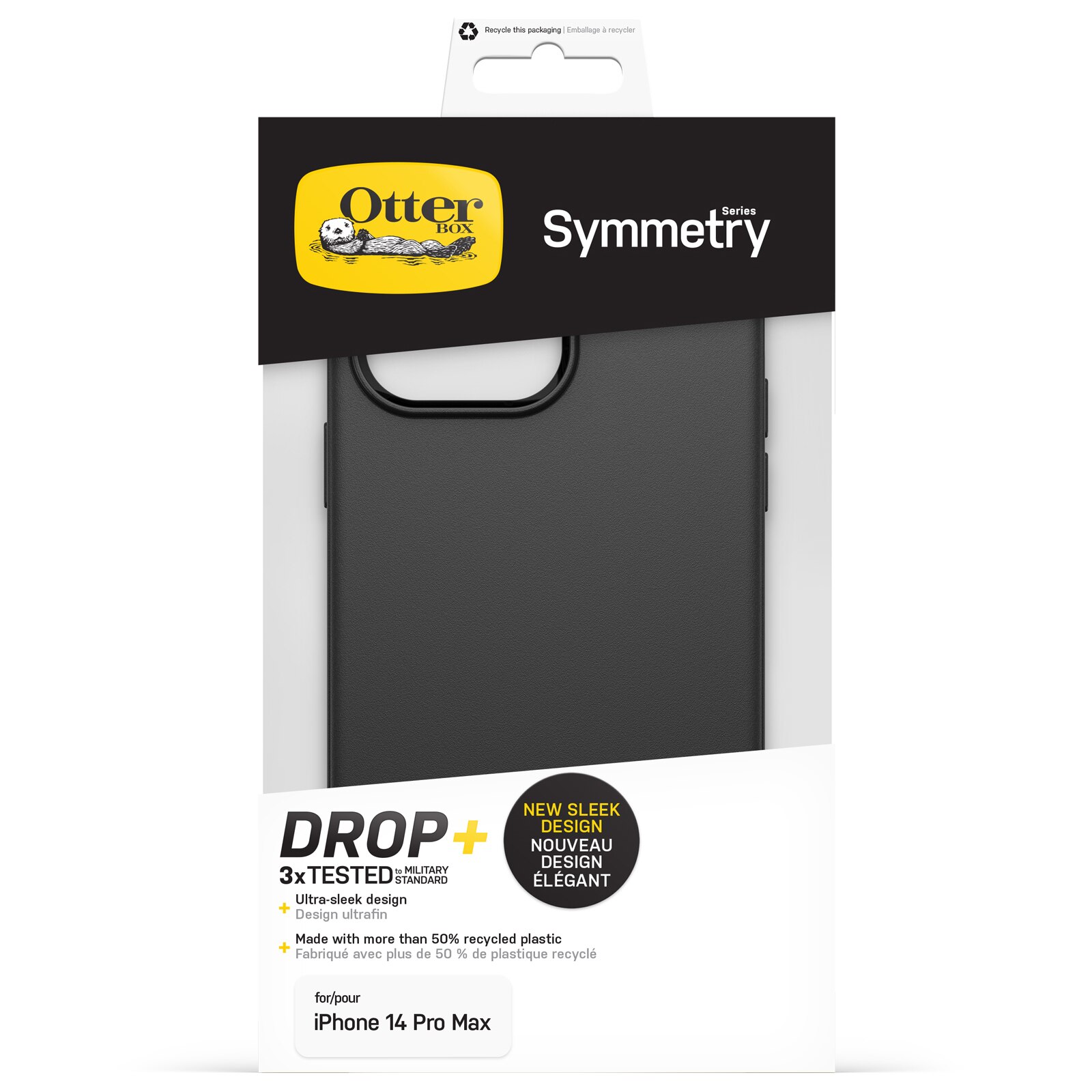 Coque Symmetry iPhone 14 Pro Max, Clear
