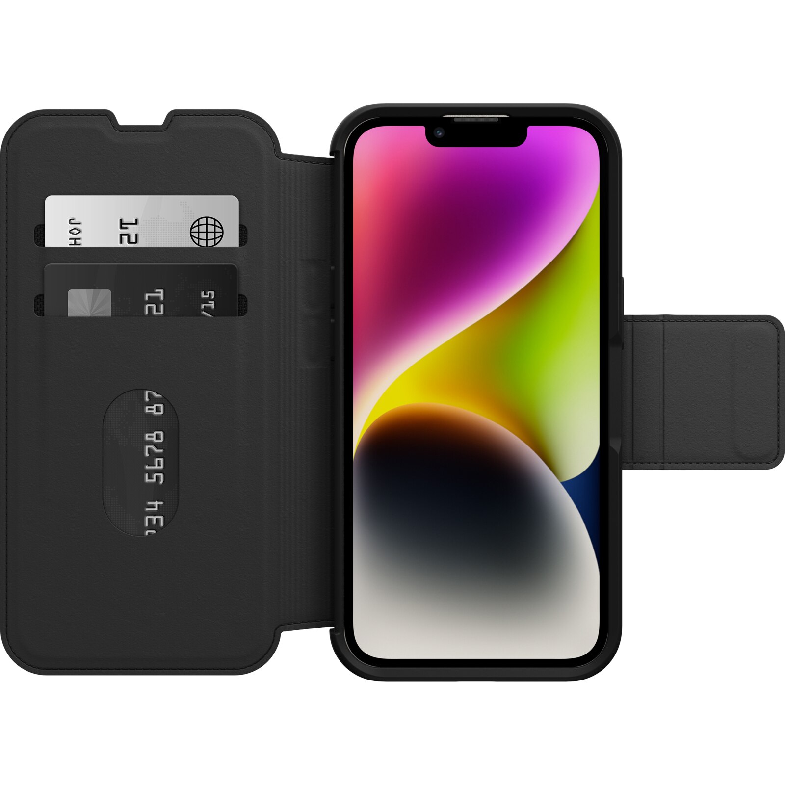 Coque Strada iPhone 13 Black