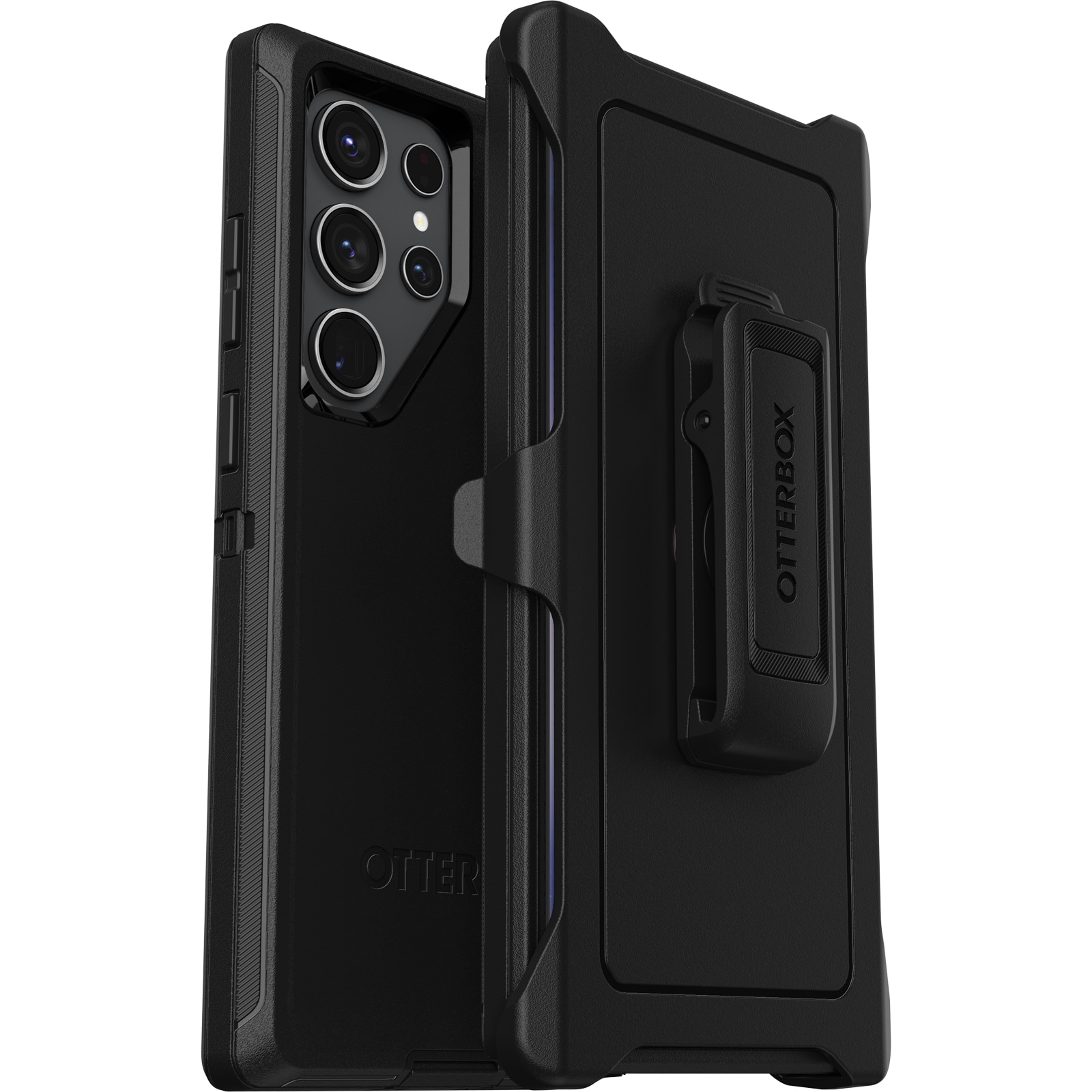 Coque Defender Samsung Galaxy S23 Ultra, Noir