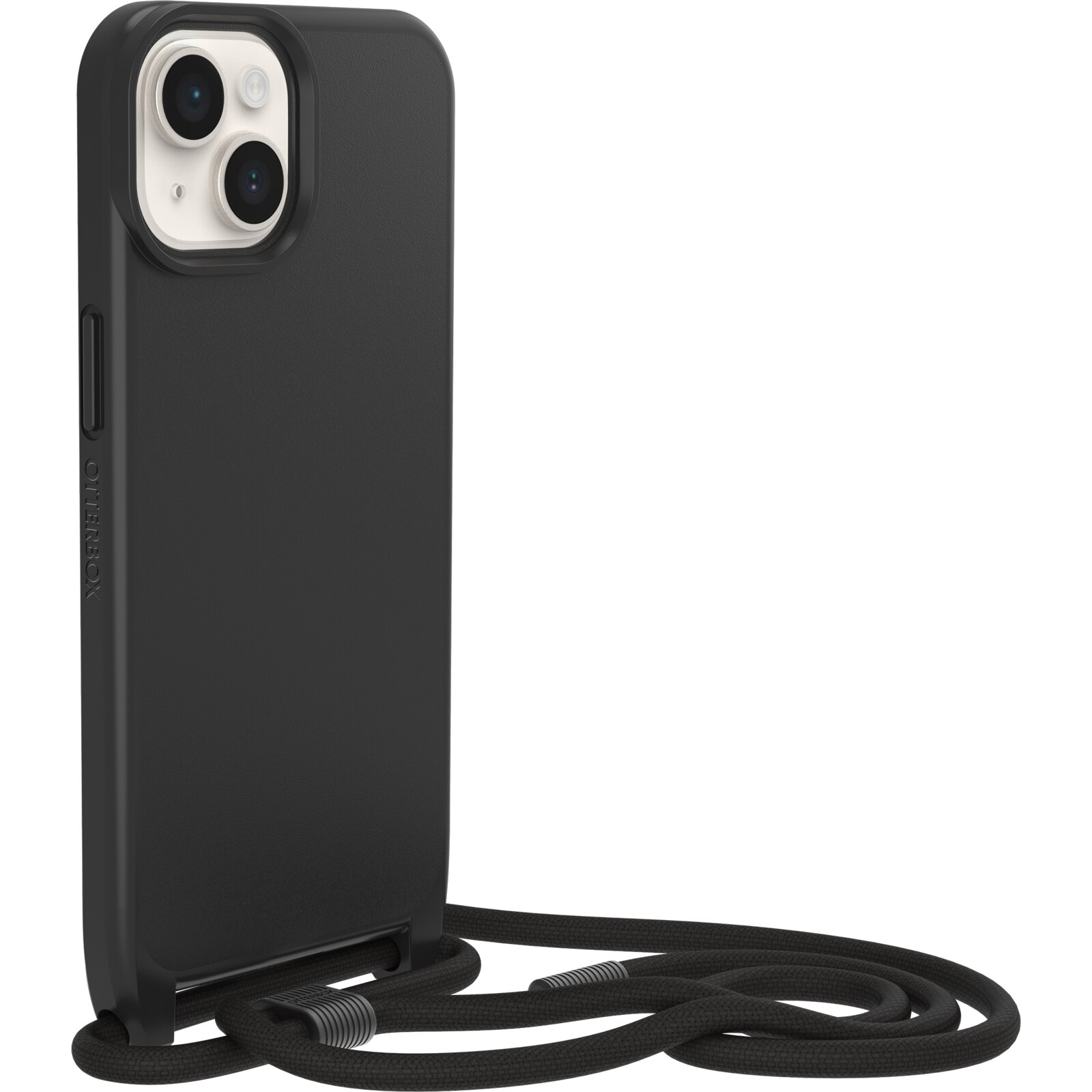 Coque React Necklace MagSafe iPhone 14, noir