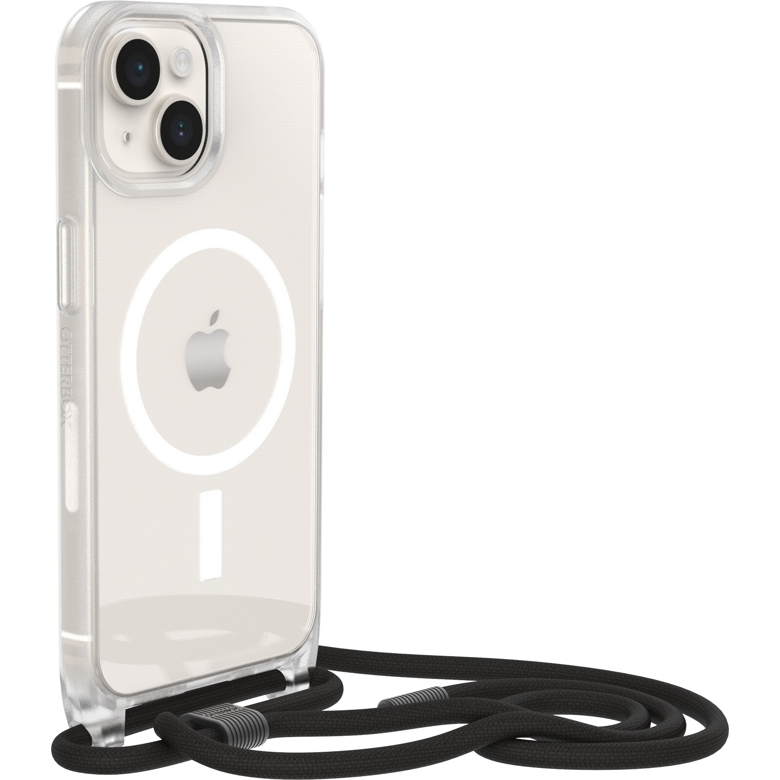 Coque React Necklace MagSafe iPhone 14, Clear