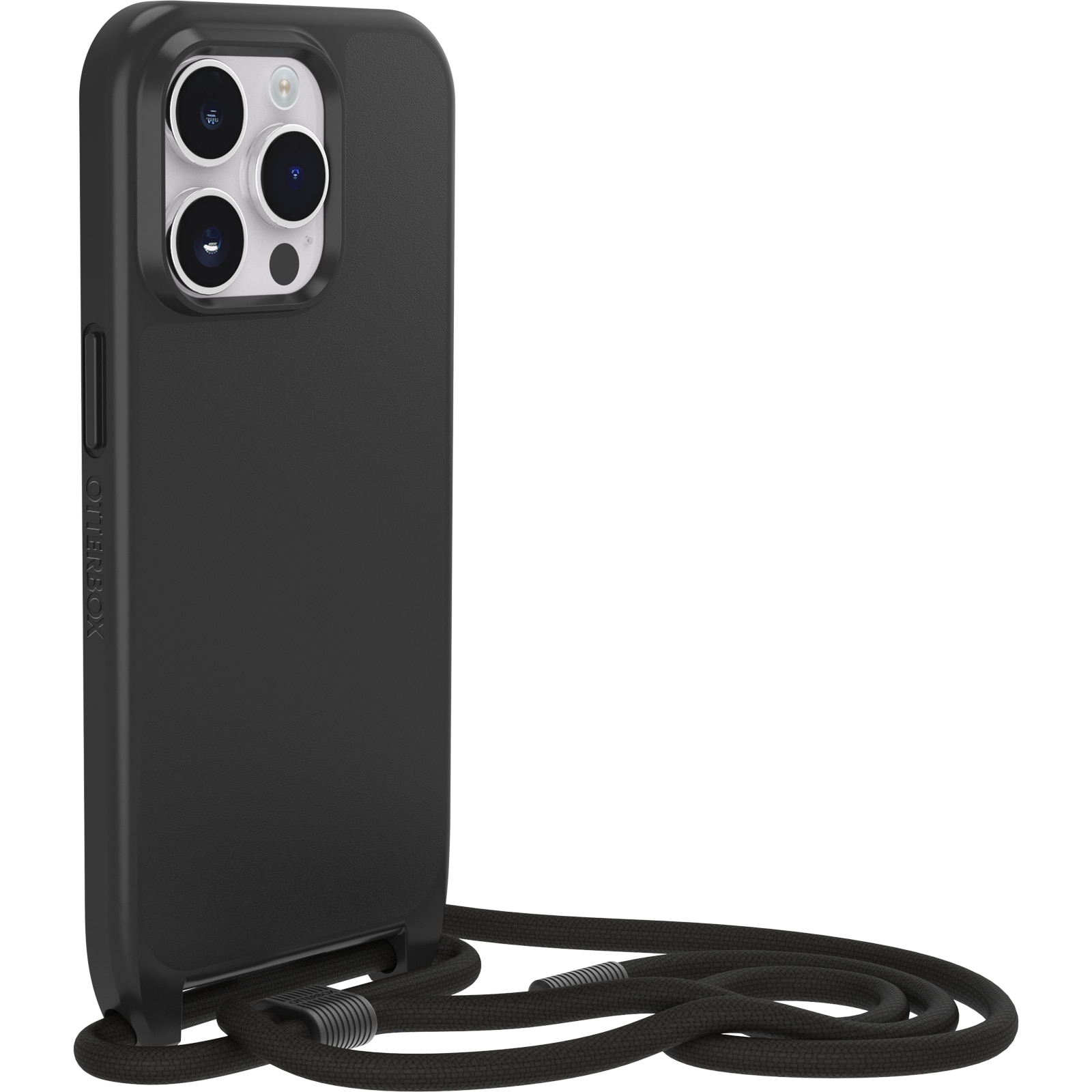 Coque React Necklace MagSafe iPhone 14 Pro, noir