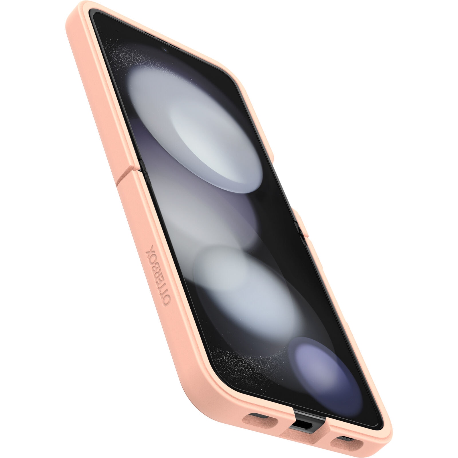 Coque Thin Flex Samsung Galaxy Flip 5, Sweet Peach/Stardust