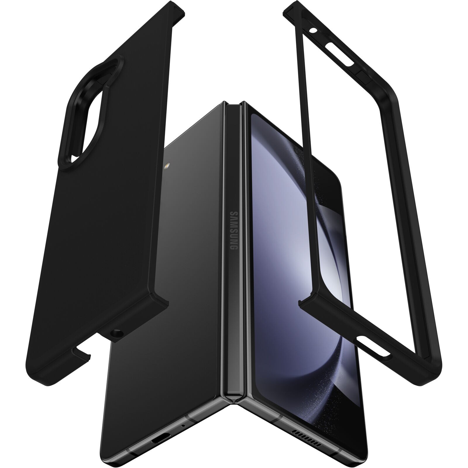 Coque Thin Flex Samsung Galaxy Fold 6, noir