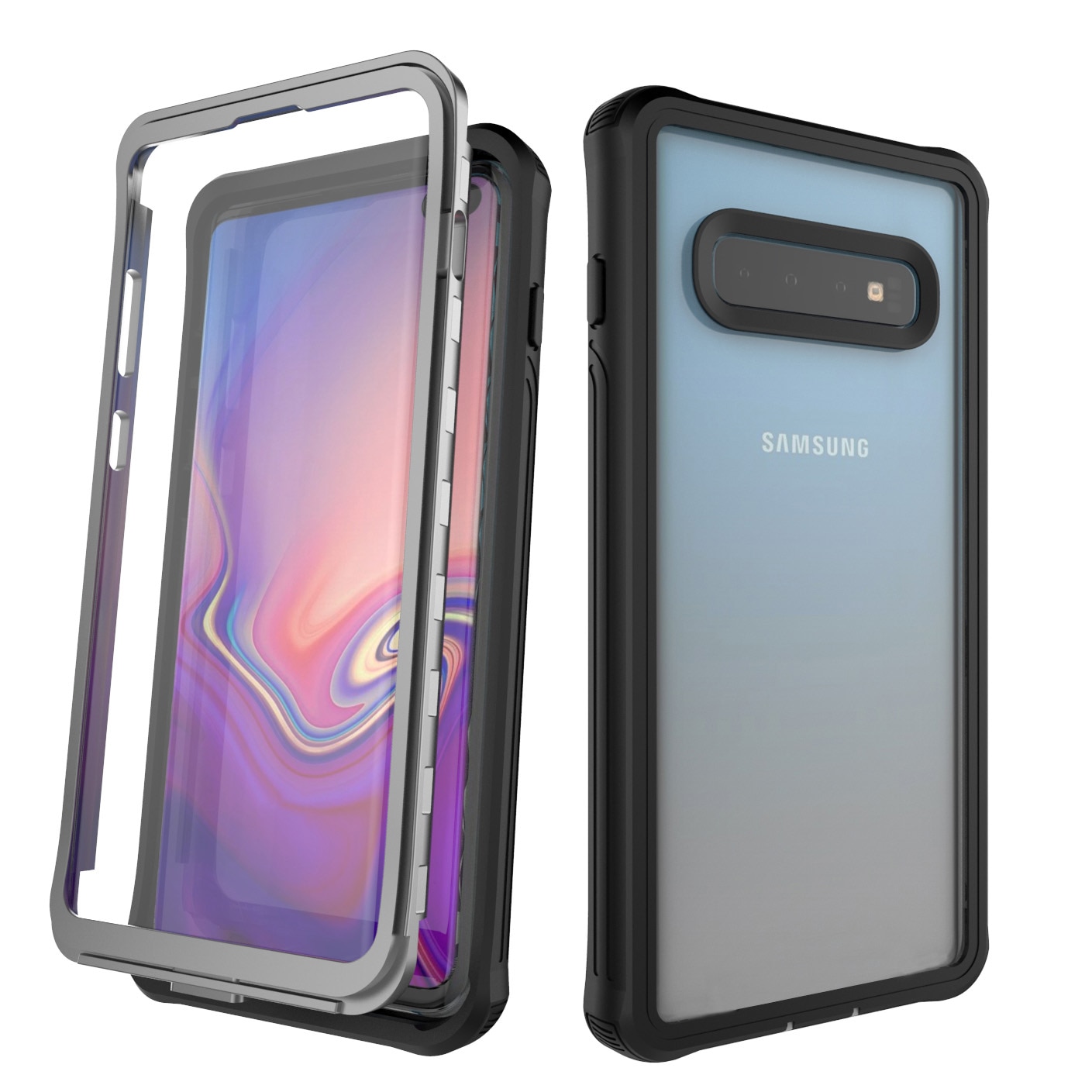 Coque Premium Full Protection Samsung Galaxy S10, noir