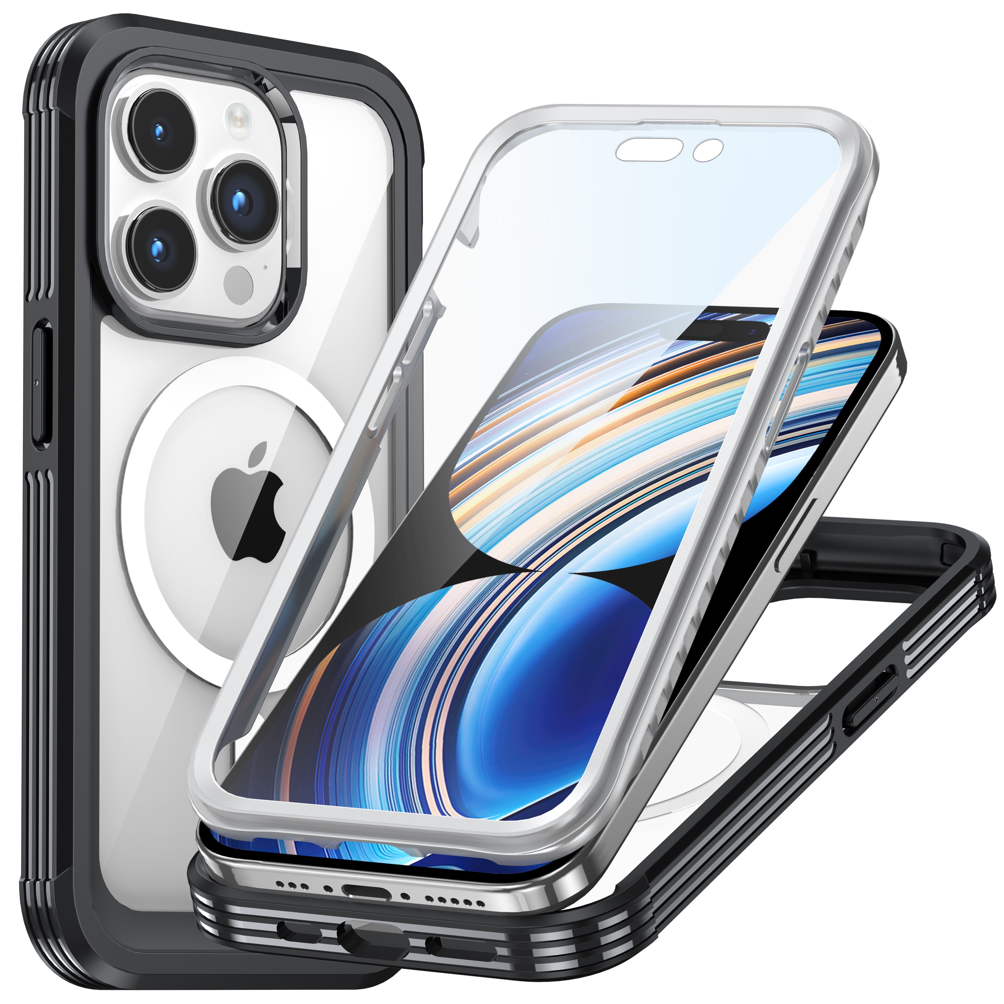 Coque Premium Full Protection iPhone 15, Black