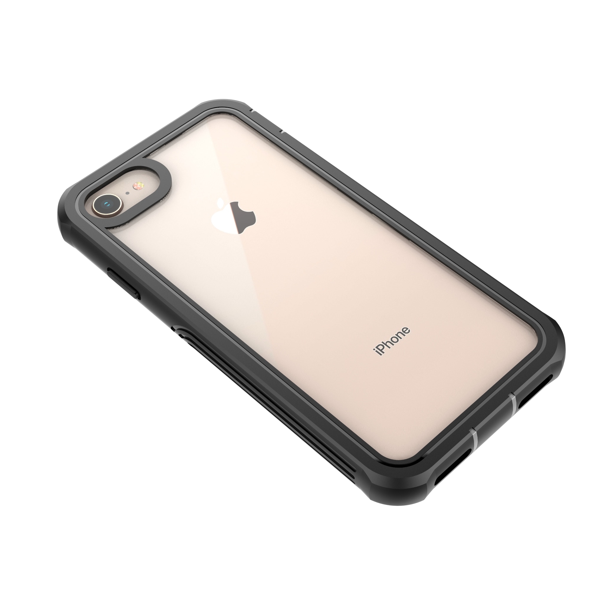 Coque Premium Full Protection iPhone SE (2020), noir