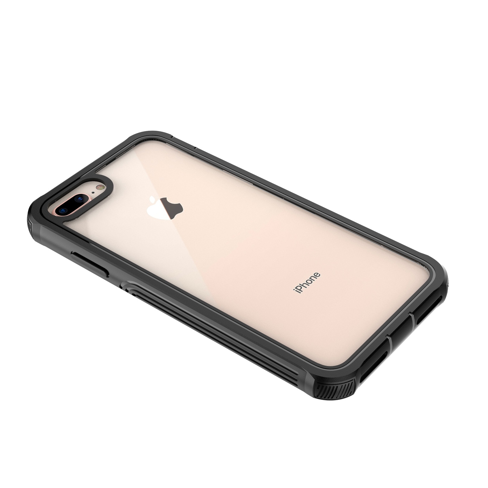 Coque Premium Full Protection iPhone 7 Plus/8 Plus, noir