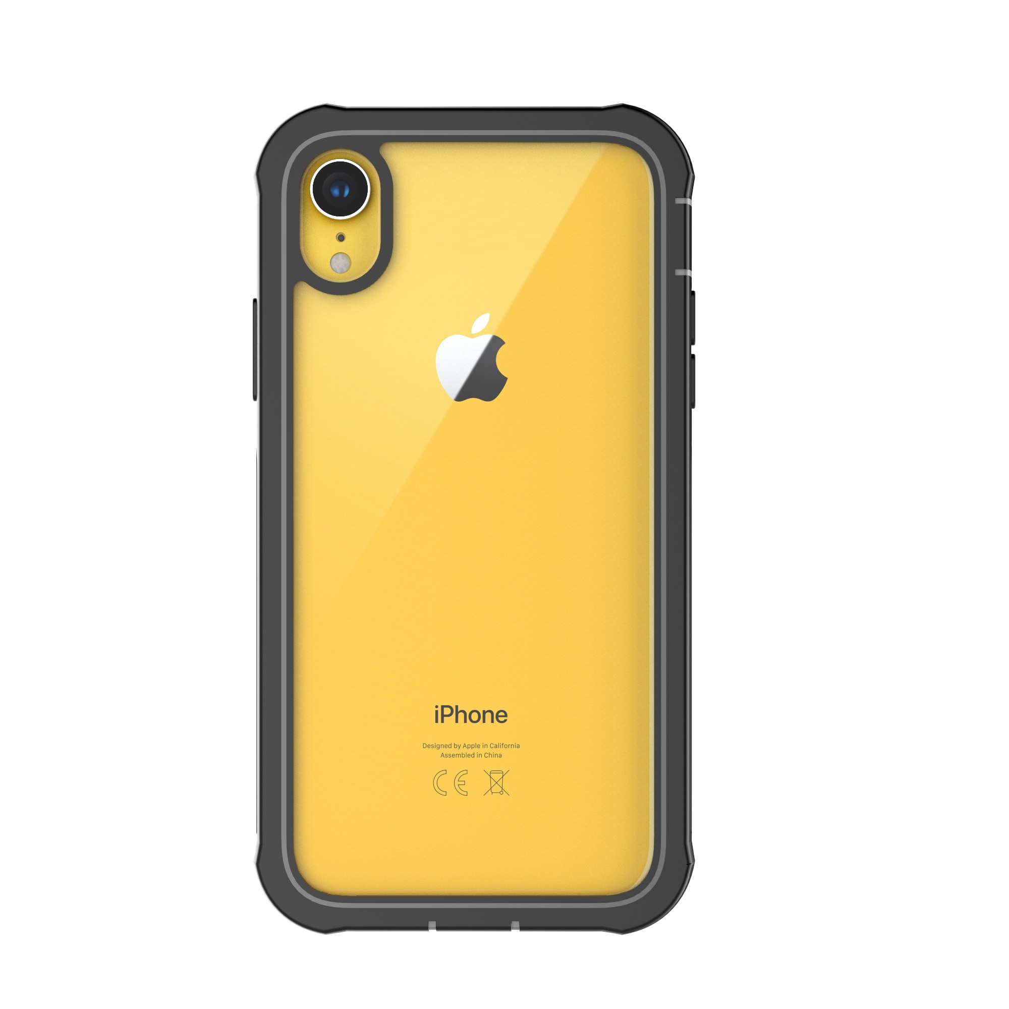 Coque Premium Full Protection iPhone XR, noir