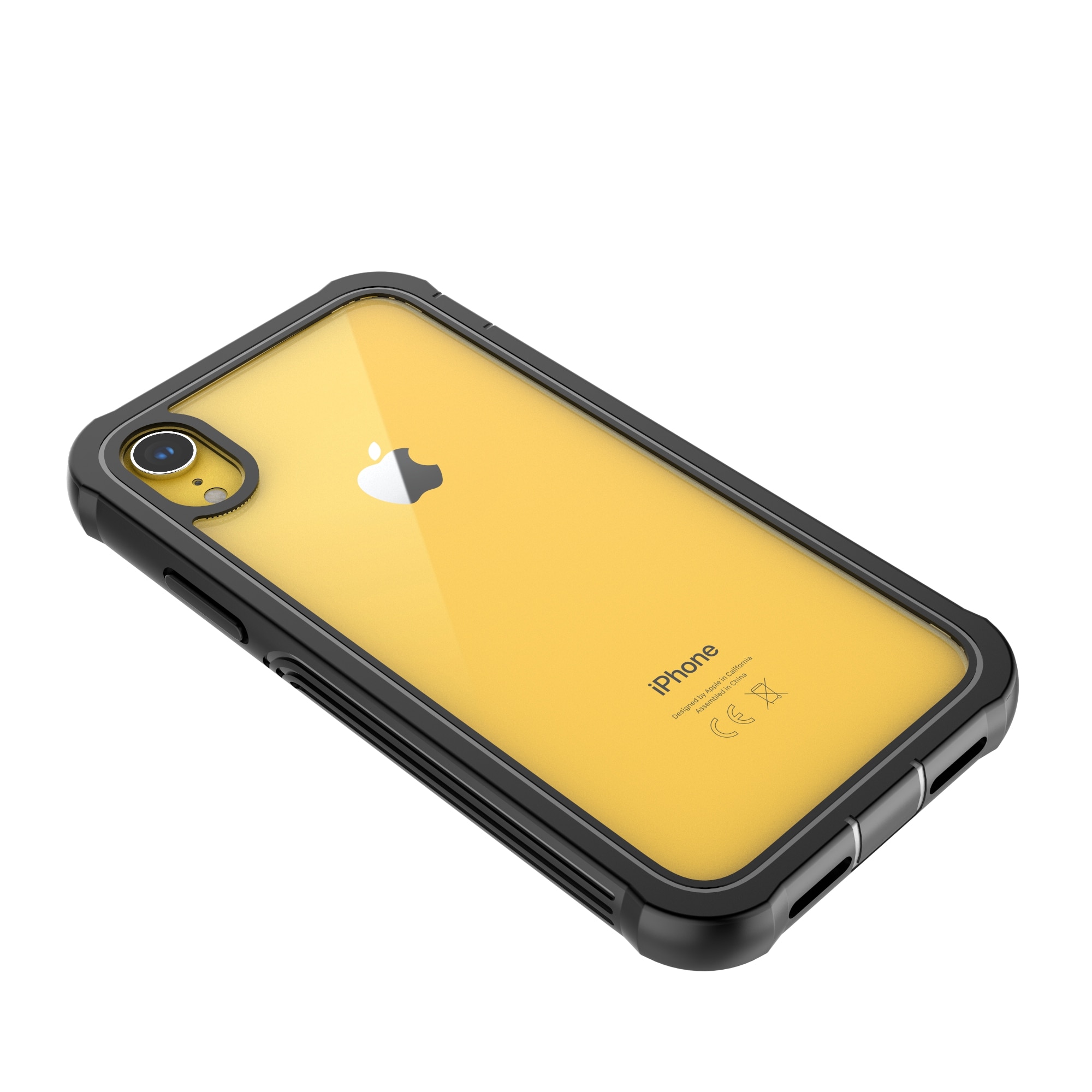 Coque Premium Full Protection iPhone XR, noir