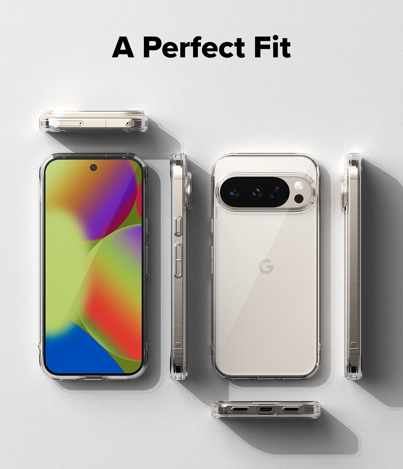 Coque Fusion Google Pixel 10 Pro, Clear
