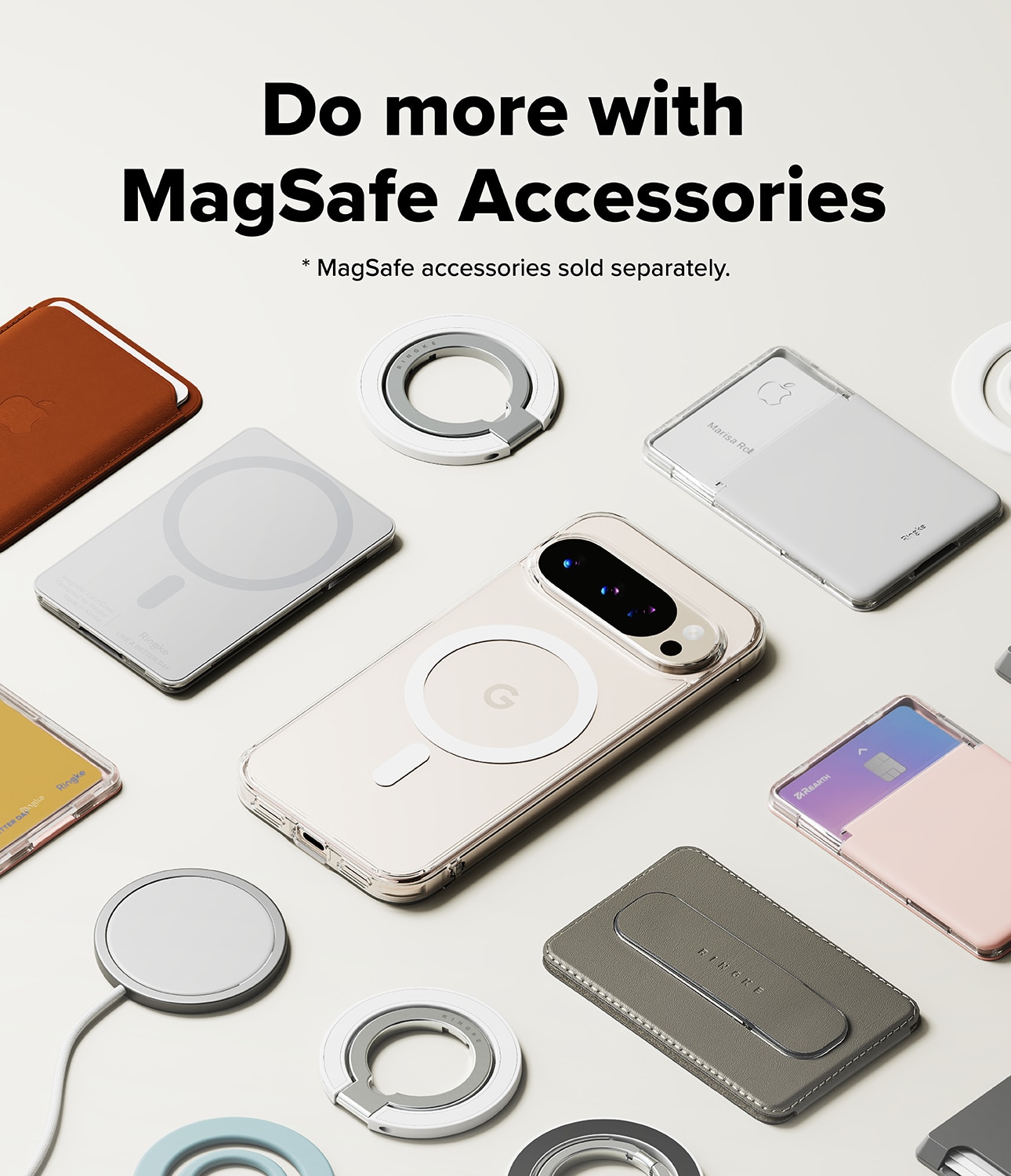 Coque Fusion Magnetic Google Pixel 10 Pro Transparent