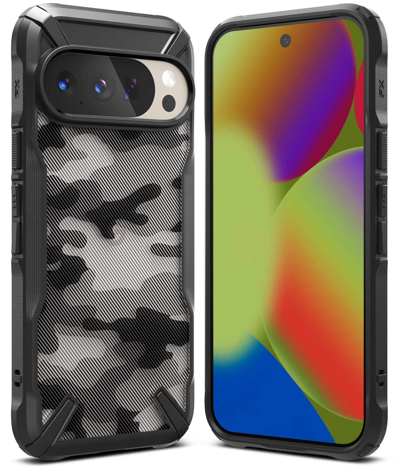 Coque Fusion X Google Pixel 10 Pro, Camo Black