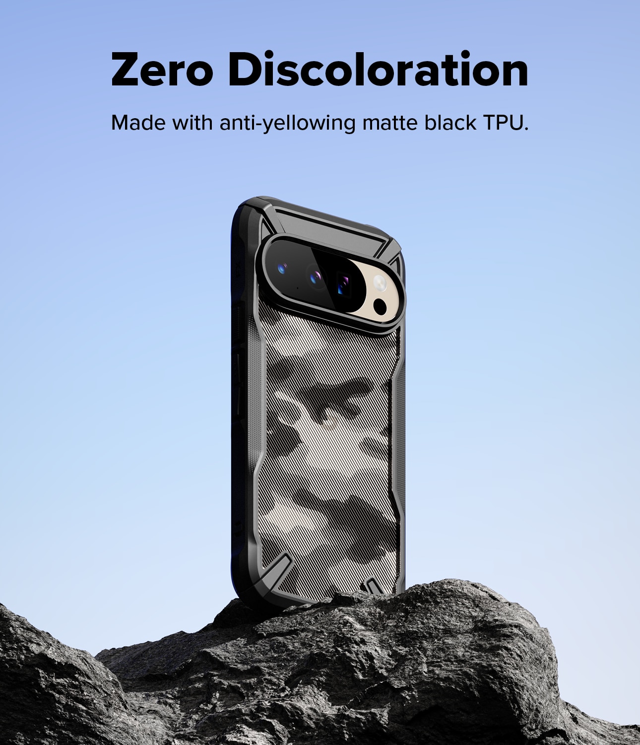 Coque Fusion X Google Pixel 10, Camo Black