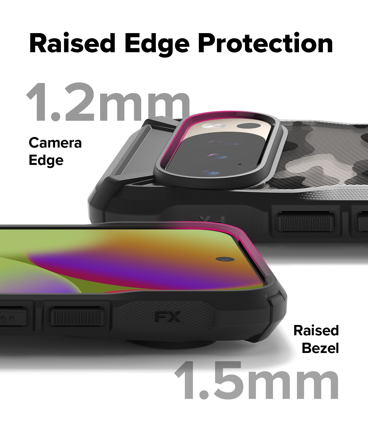 Coque Fusion X Google Pixel 10, Camo Black