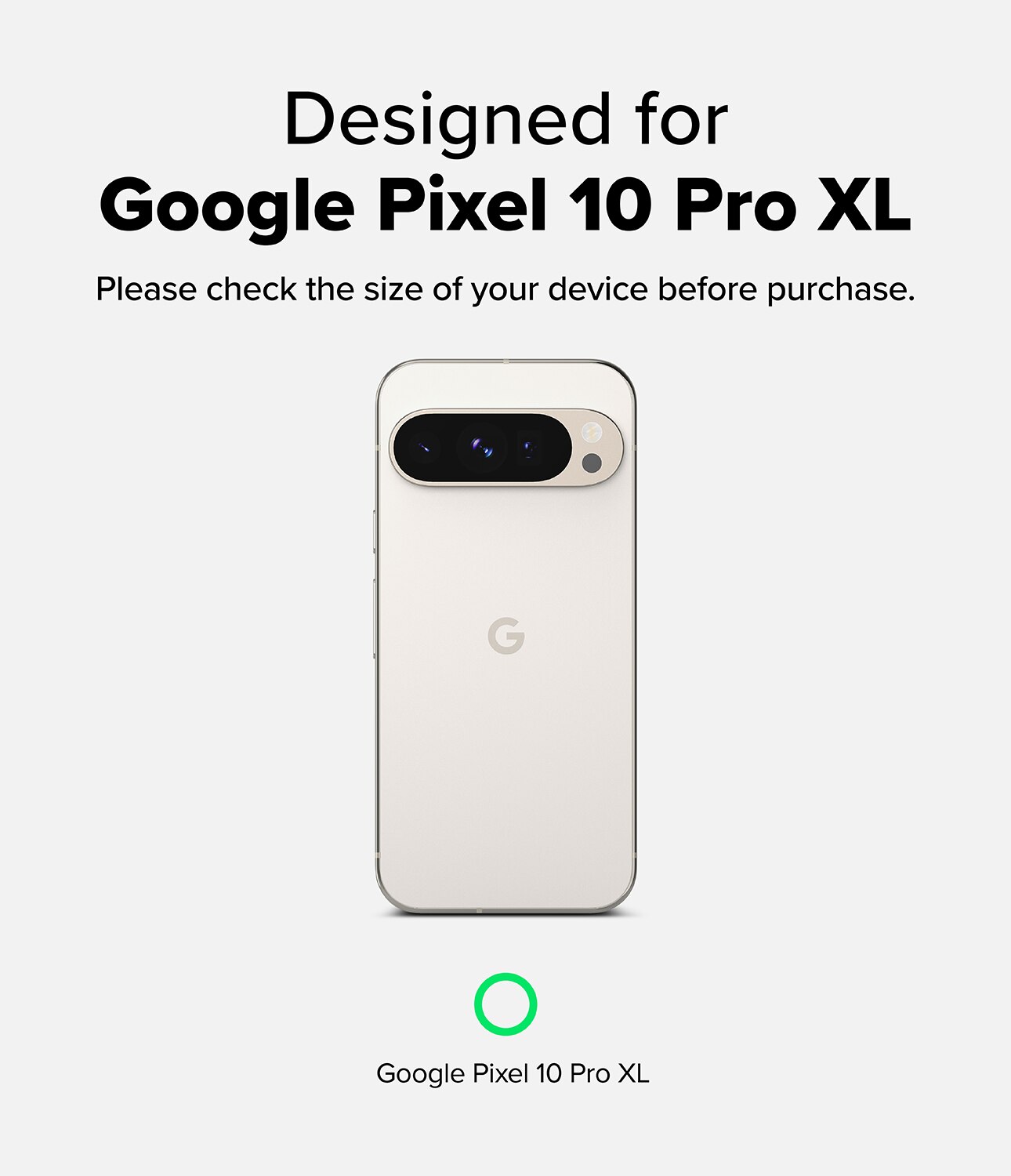 Coque Fusion Google Pixel 10 Pro XL, Clear