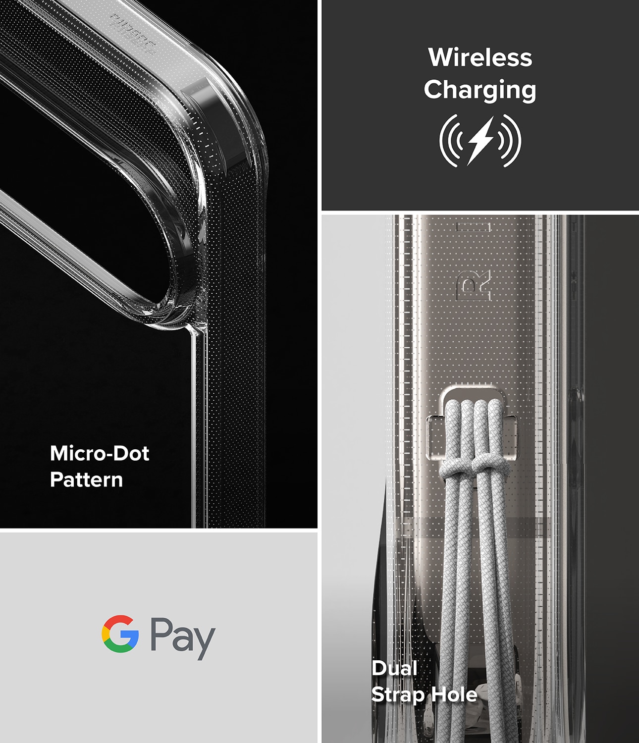 Coque Fusion Google Pixel 10 Pro XL, Clear