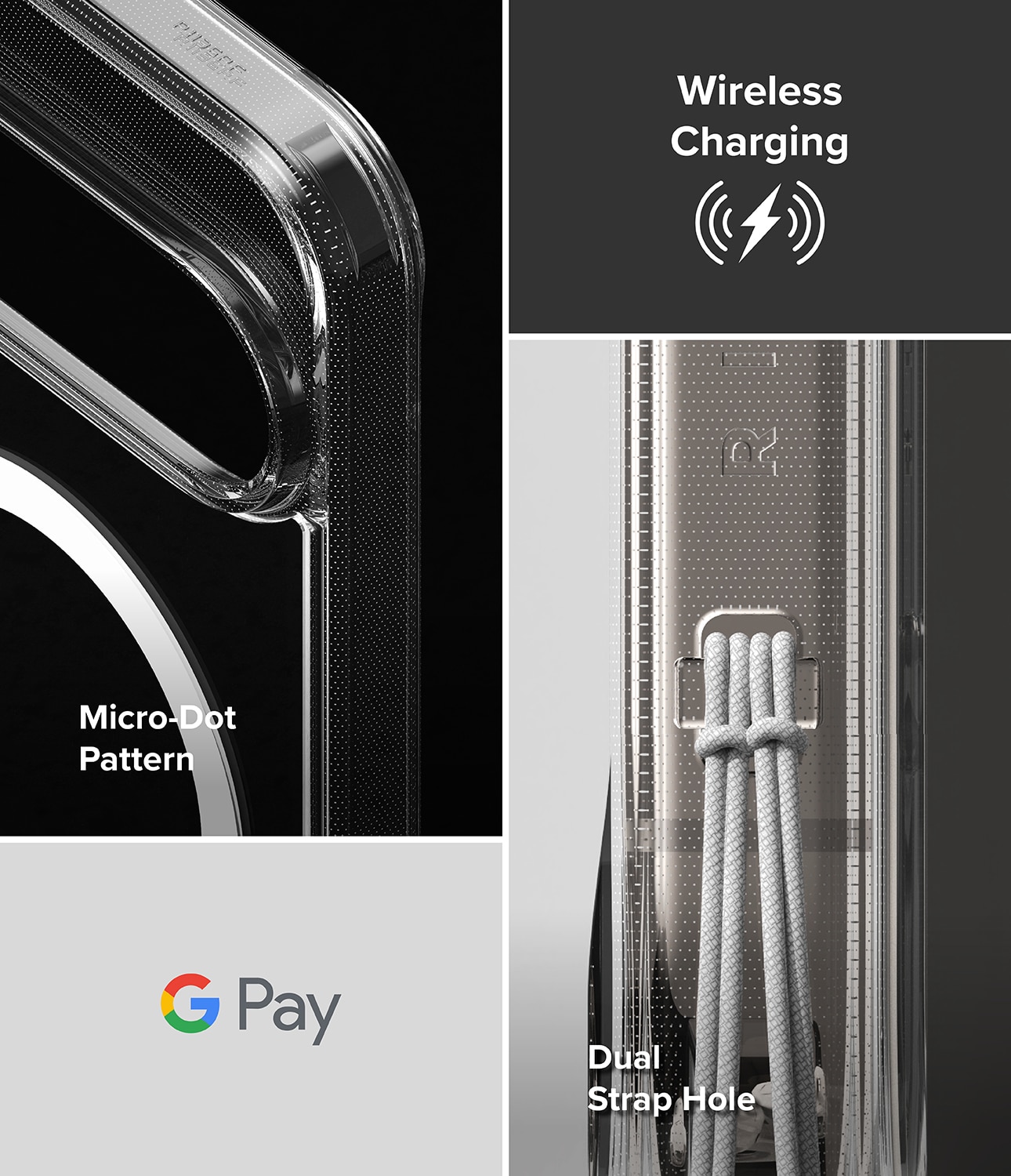 Coque Fusion Magnetic Google Pixel 10 Pro XL Transparent
