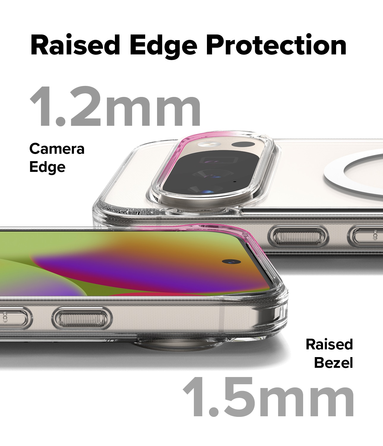Coque Fusion Magnetic Google Pixel 10 Pro XL Transparent