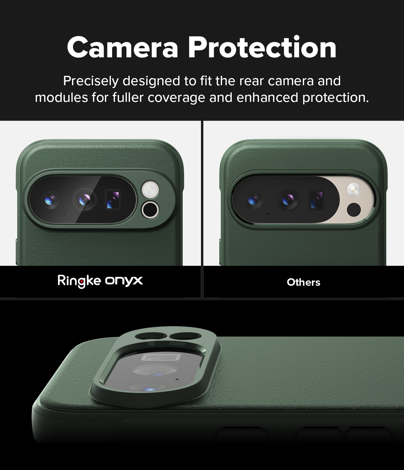 Coque Onyx Google Pixel 10 Pro XL, Dark Green