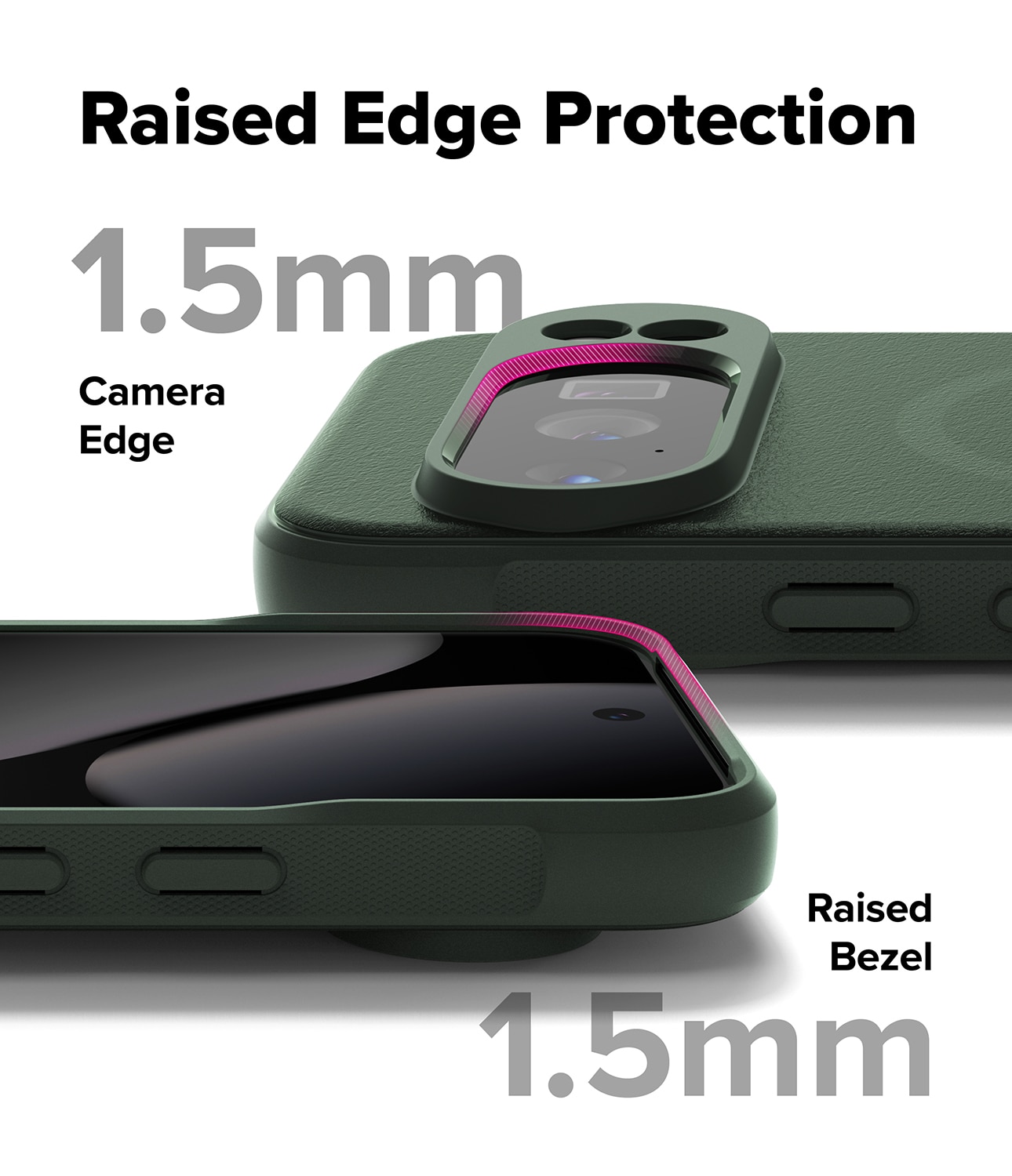 Coque Onyx Magnetic Google Pixel 10 Pro XL, Dark Green