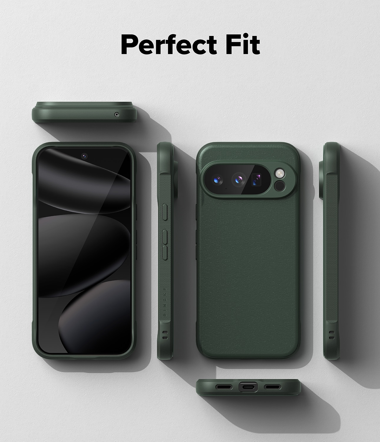 Coque Onyx Google Pixel 10 Pro, Dark Green