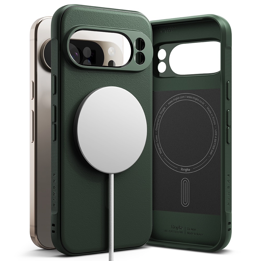 Coque Onyx Magnetic Google Pixel 10 Pro, Dark Green