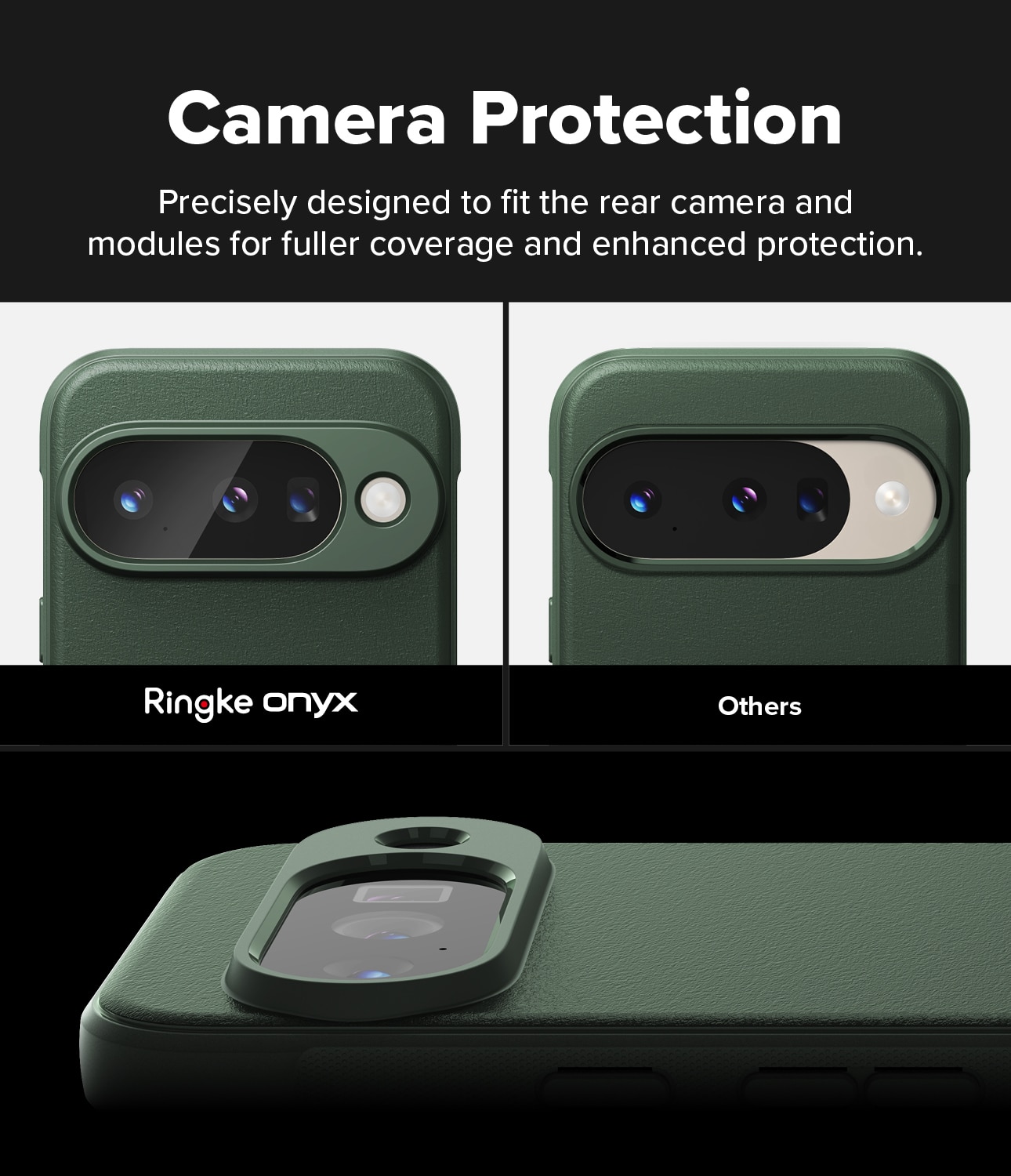 Coque Onyx Google Pixel 10, Dark Green