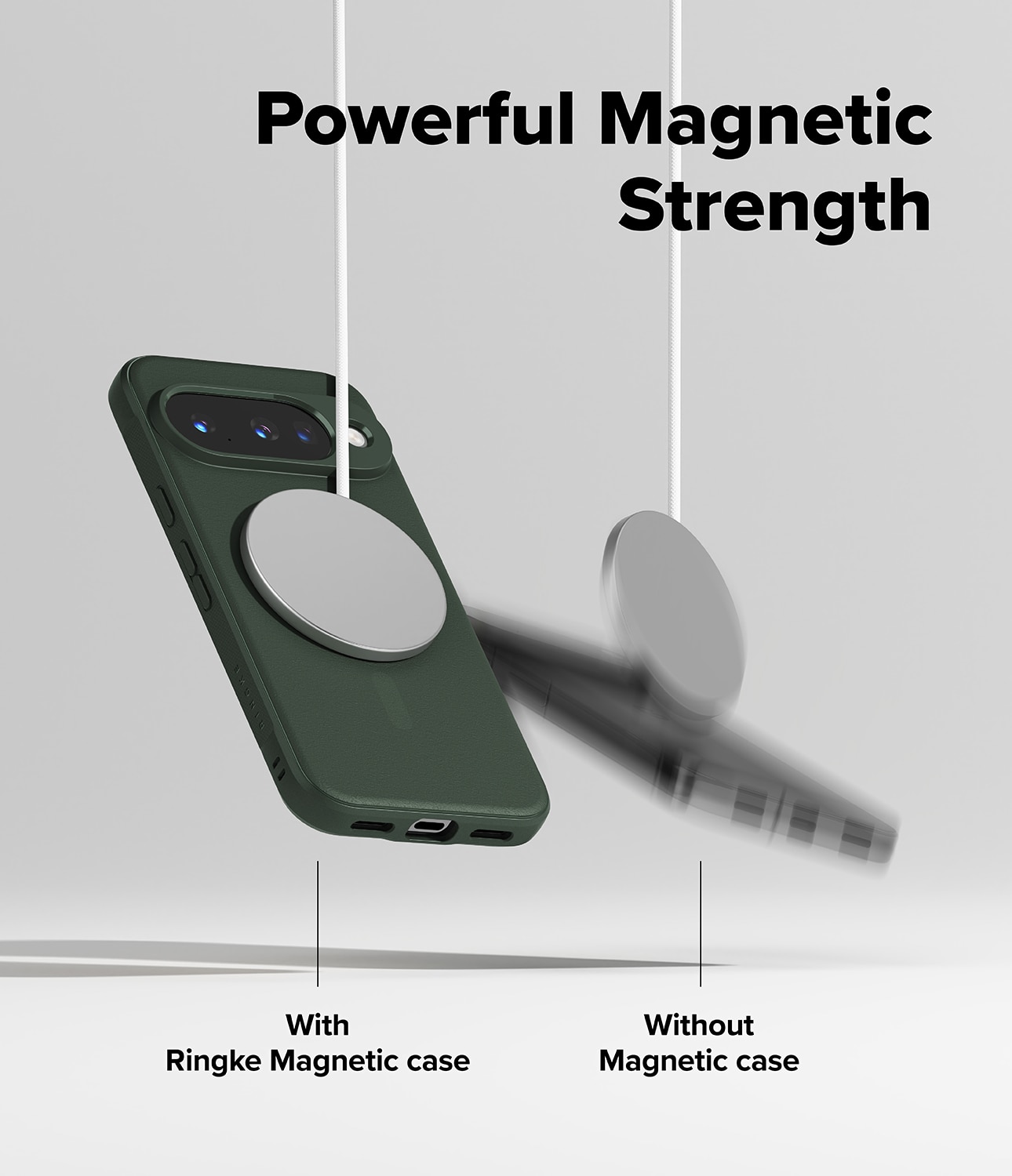 Coque Onyx Magnetic Google Pixel 10, Dark Green