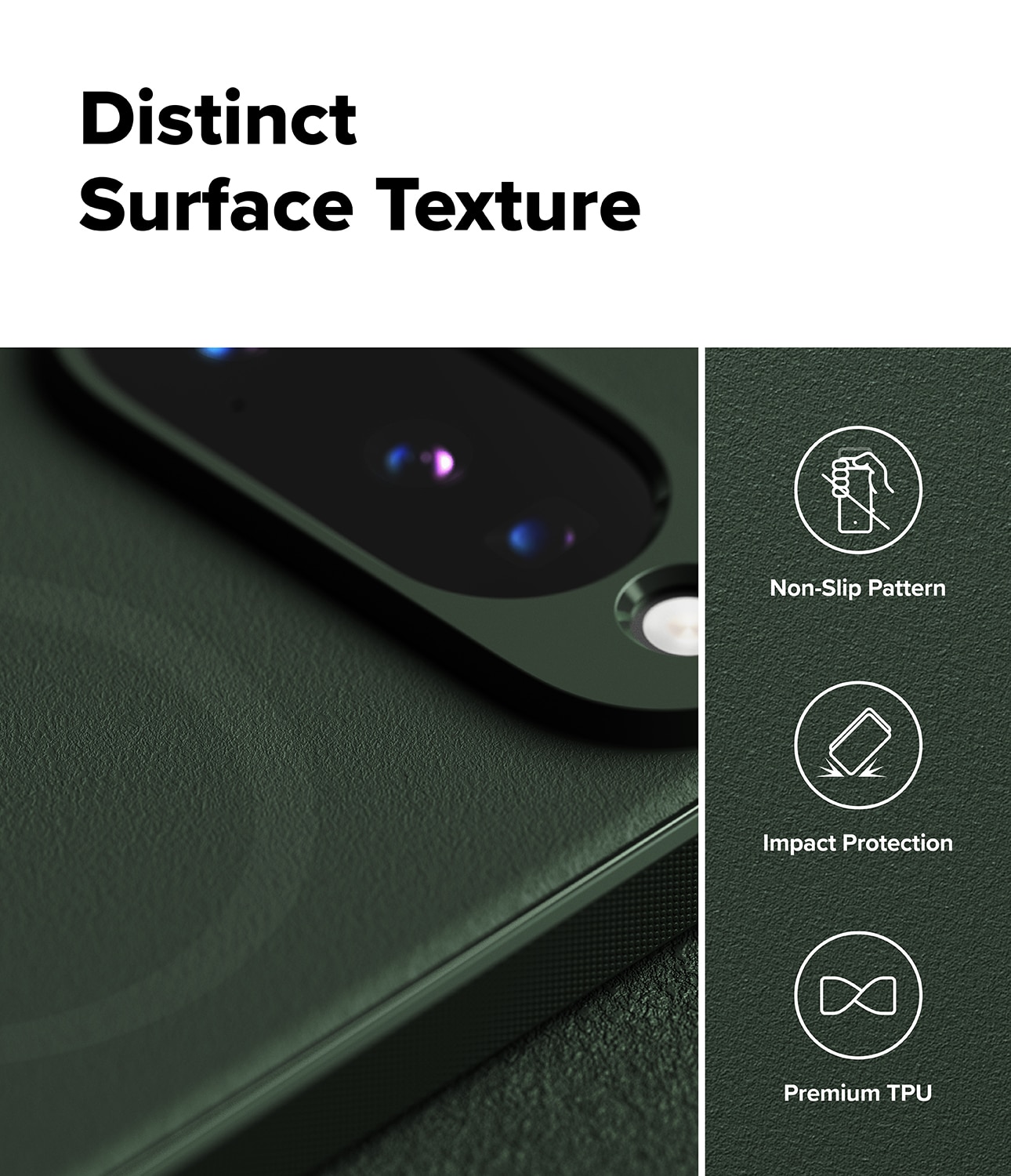 Coque Onyx Magnetic Google Pixel 10, Dark Green