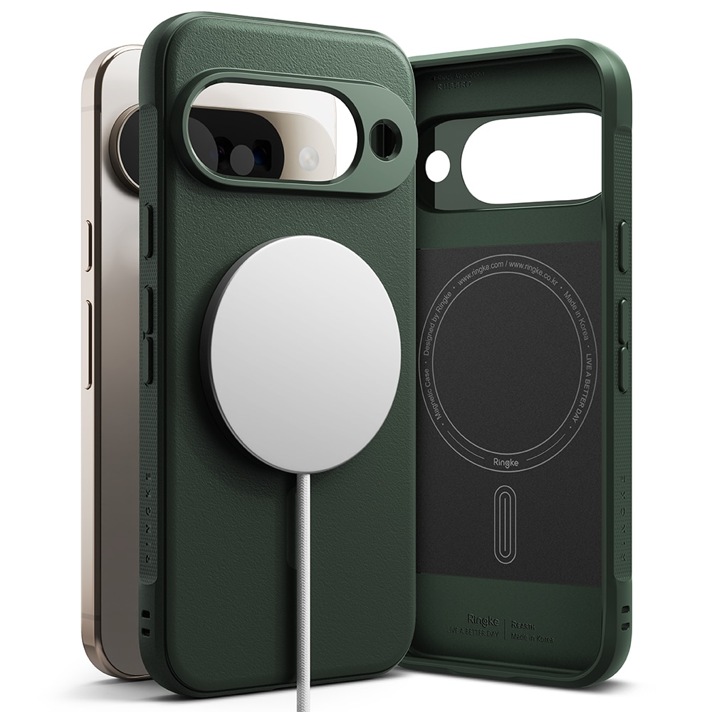 Coque Onyx Magnetic Google Pixel 10, Dark Green