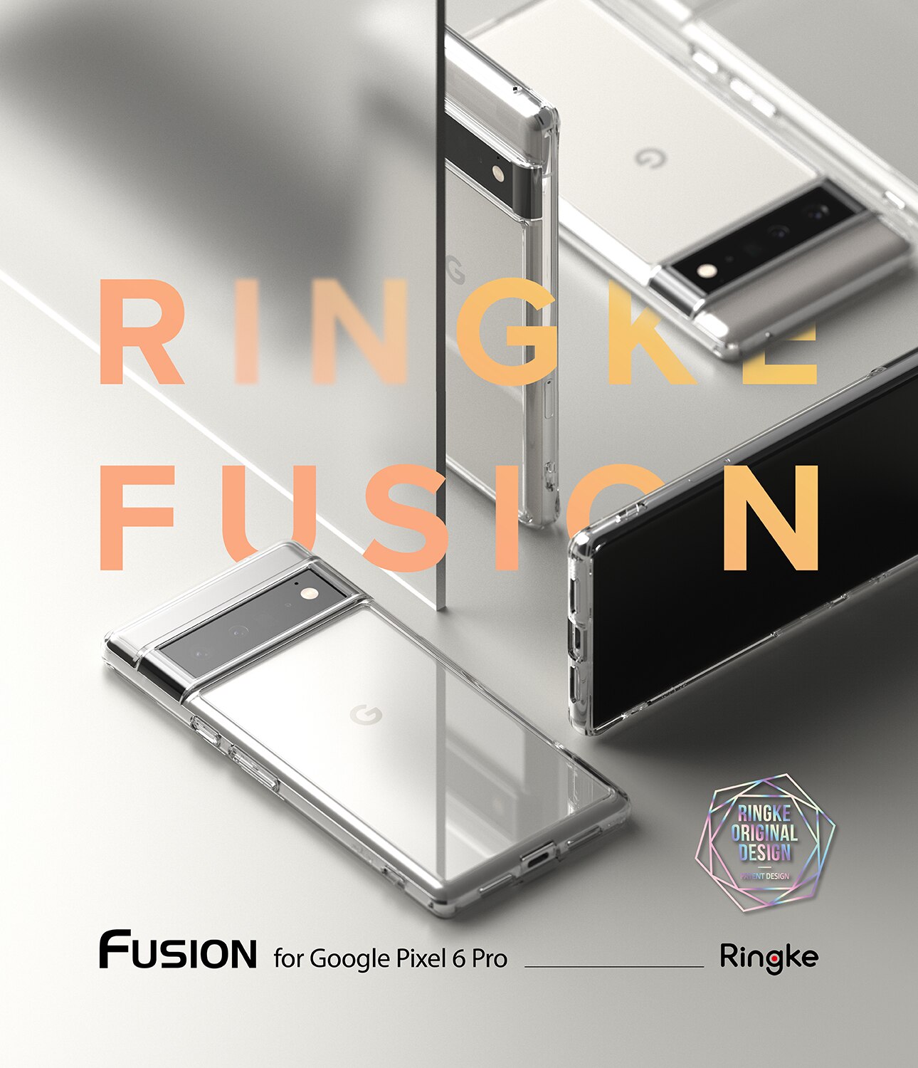 Coque Fusion Google Pixel 6 Pro, Transparent