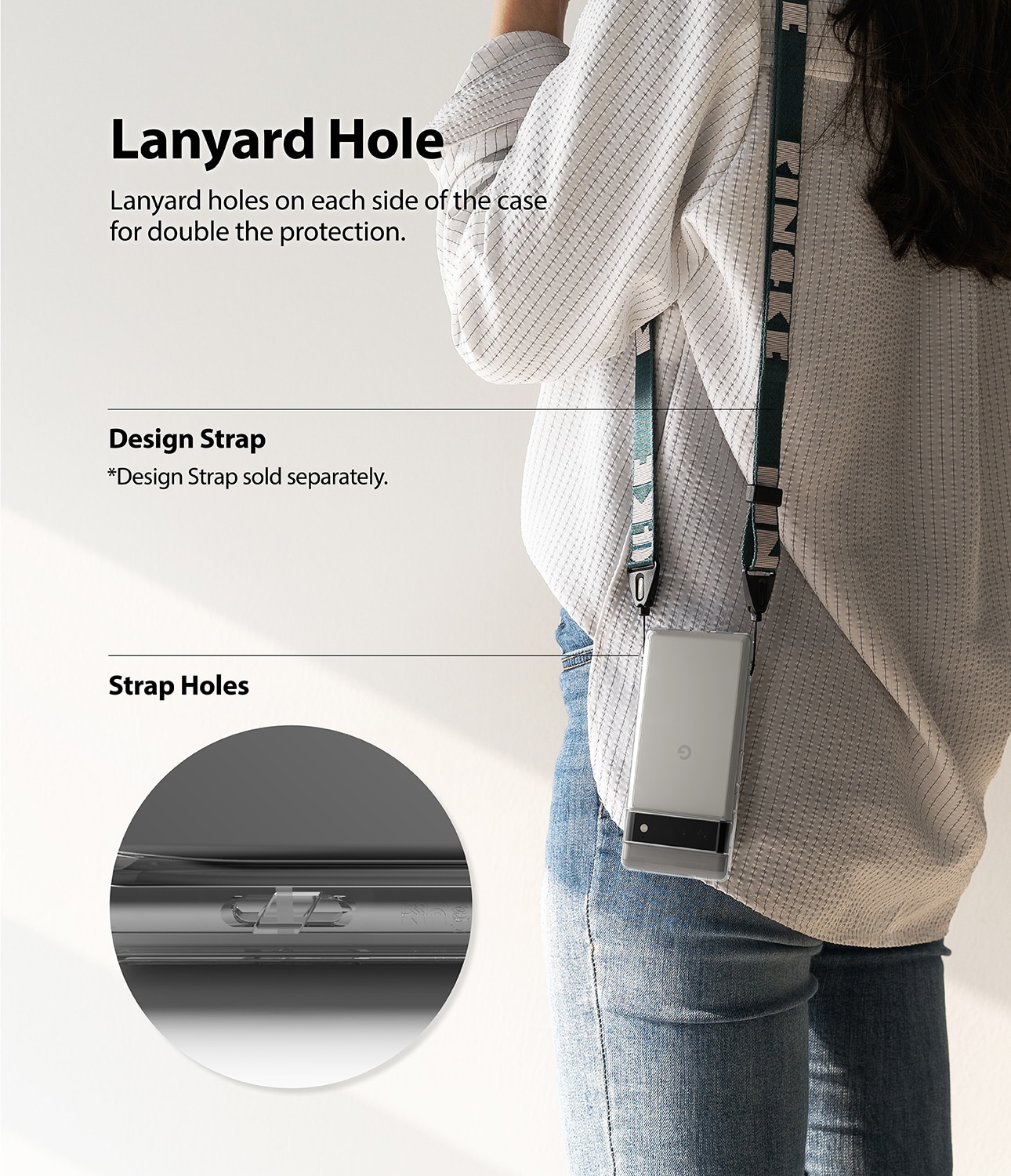 Coque Fusion Google Pixel 6 Pro, Transparent