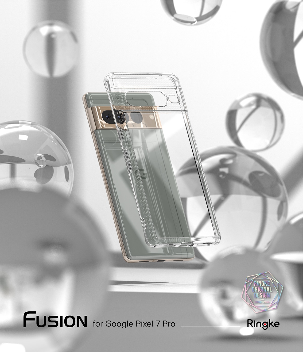 Coque Fusion Google Pixel 7 Pro, Transparent