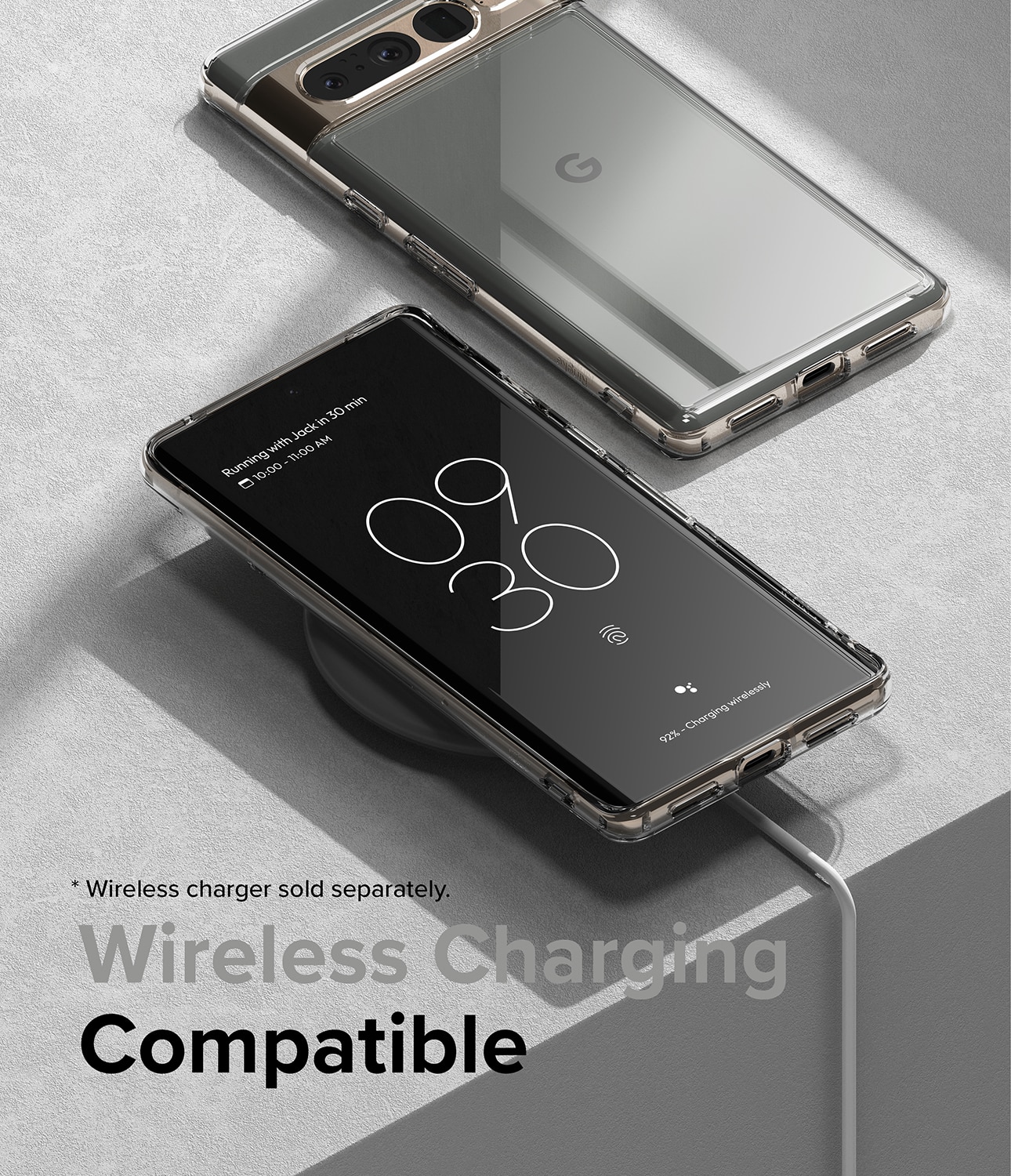 Coque Fusion Google Pixel 7 Pro, Transparent