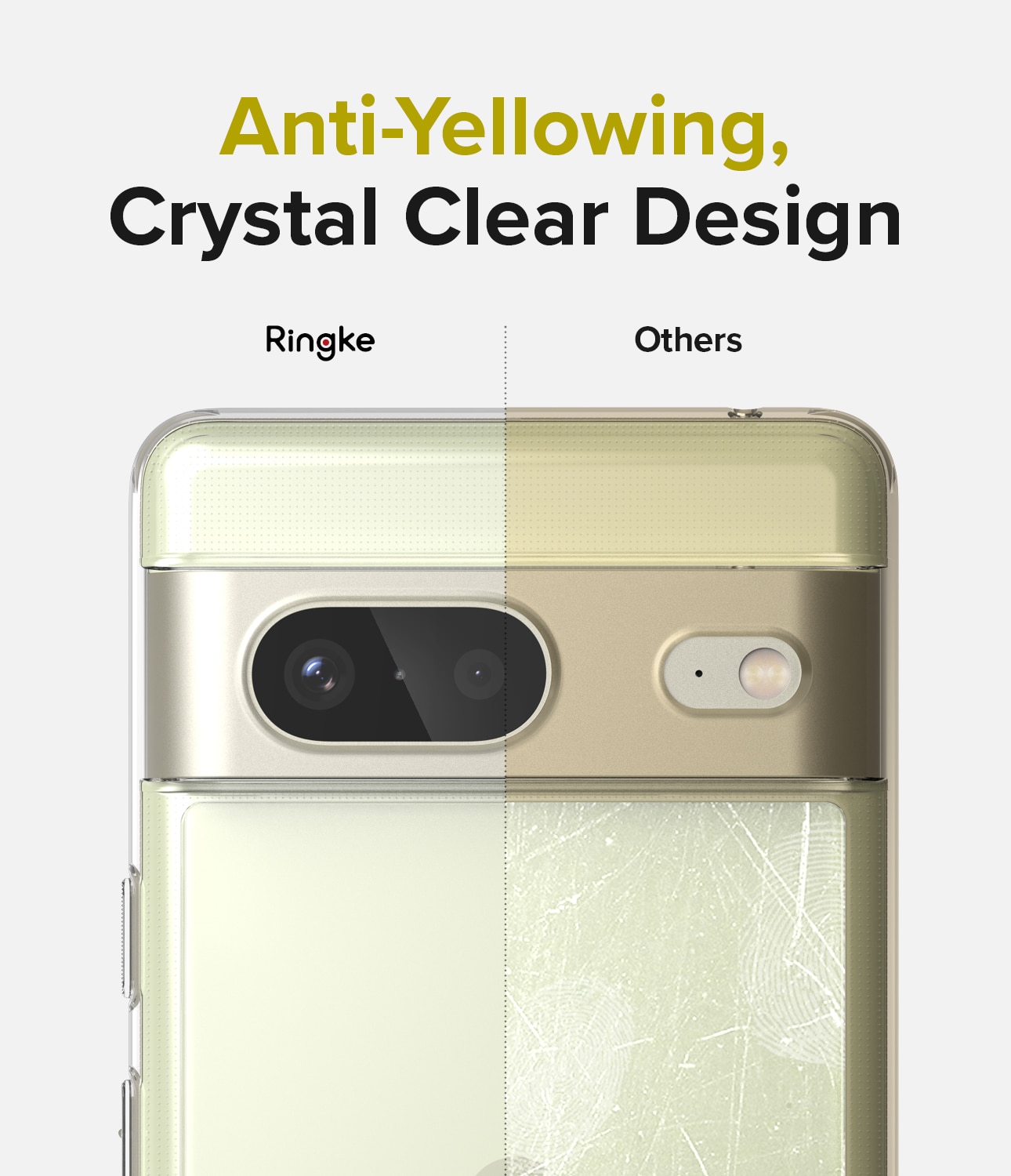 Coque Fusion Google Pixel 7, Transparent