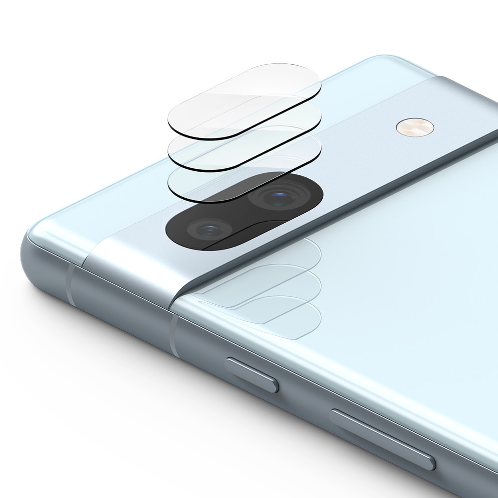 Camera Protector Glass (3-pack) Google Pixel 7a Transparent