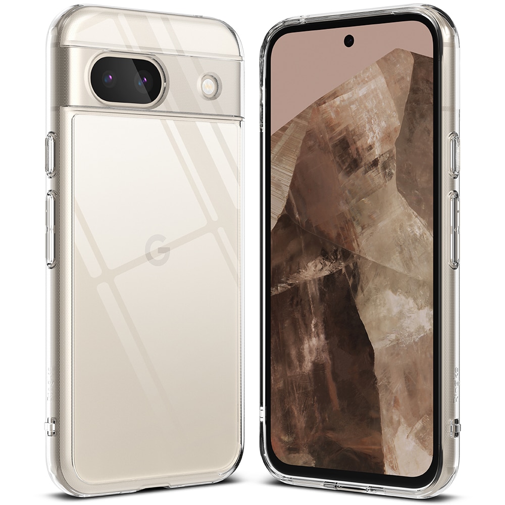Coque Fusion Google Pixel 8a, Transparent
