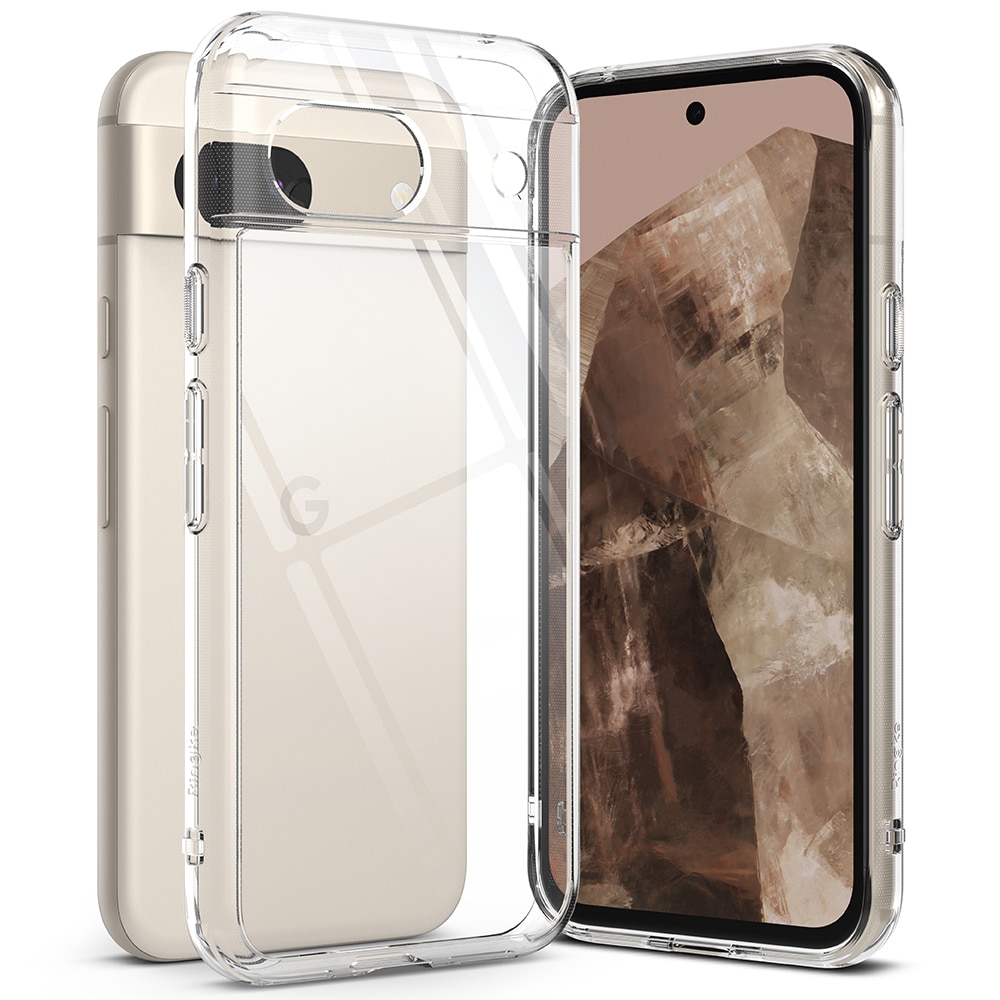 Coque Fusion Google Pixel 8a, Transparent