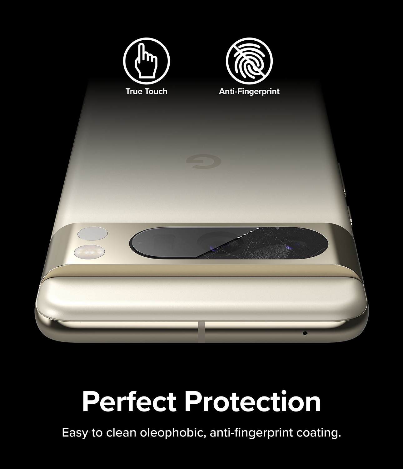 Camera Protector Glass (3-pack) Google Pixel 8 Pro Transparent