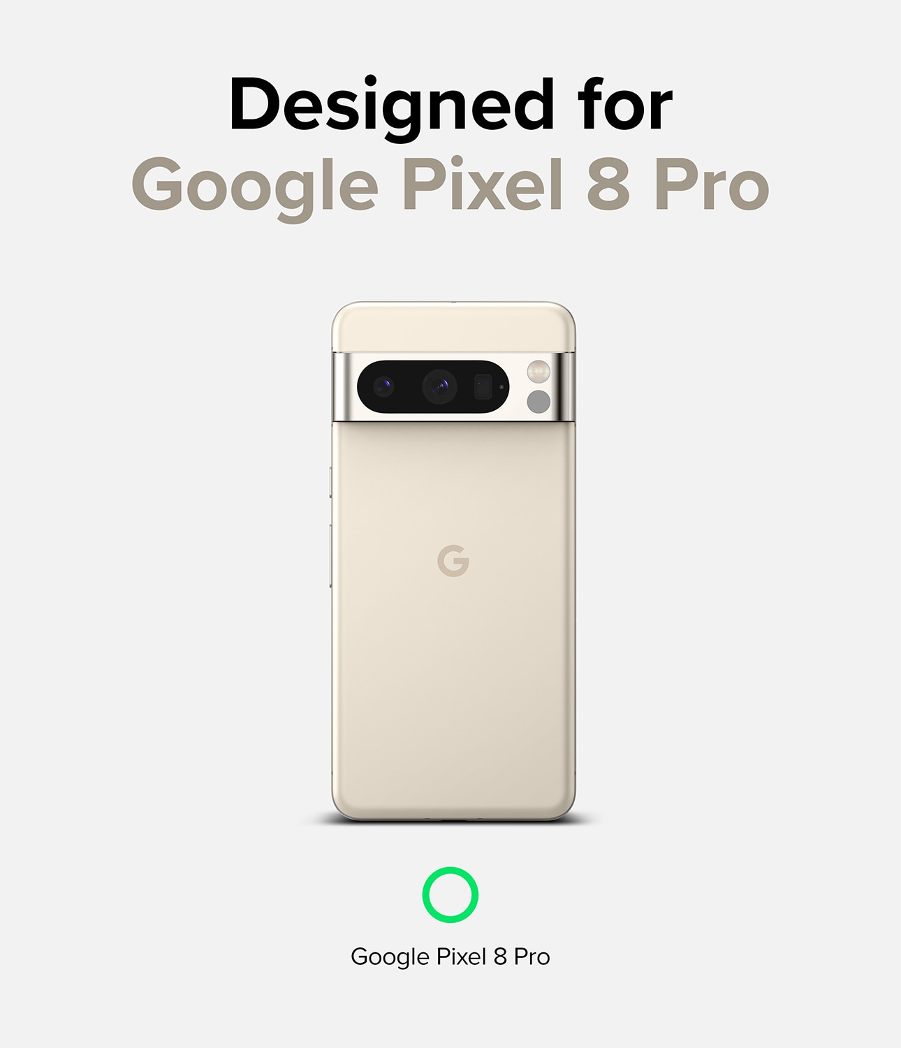 Coque Fusion Google Pixel 8 Pro, Transparent