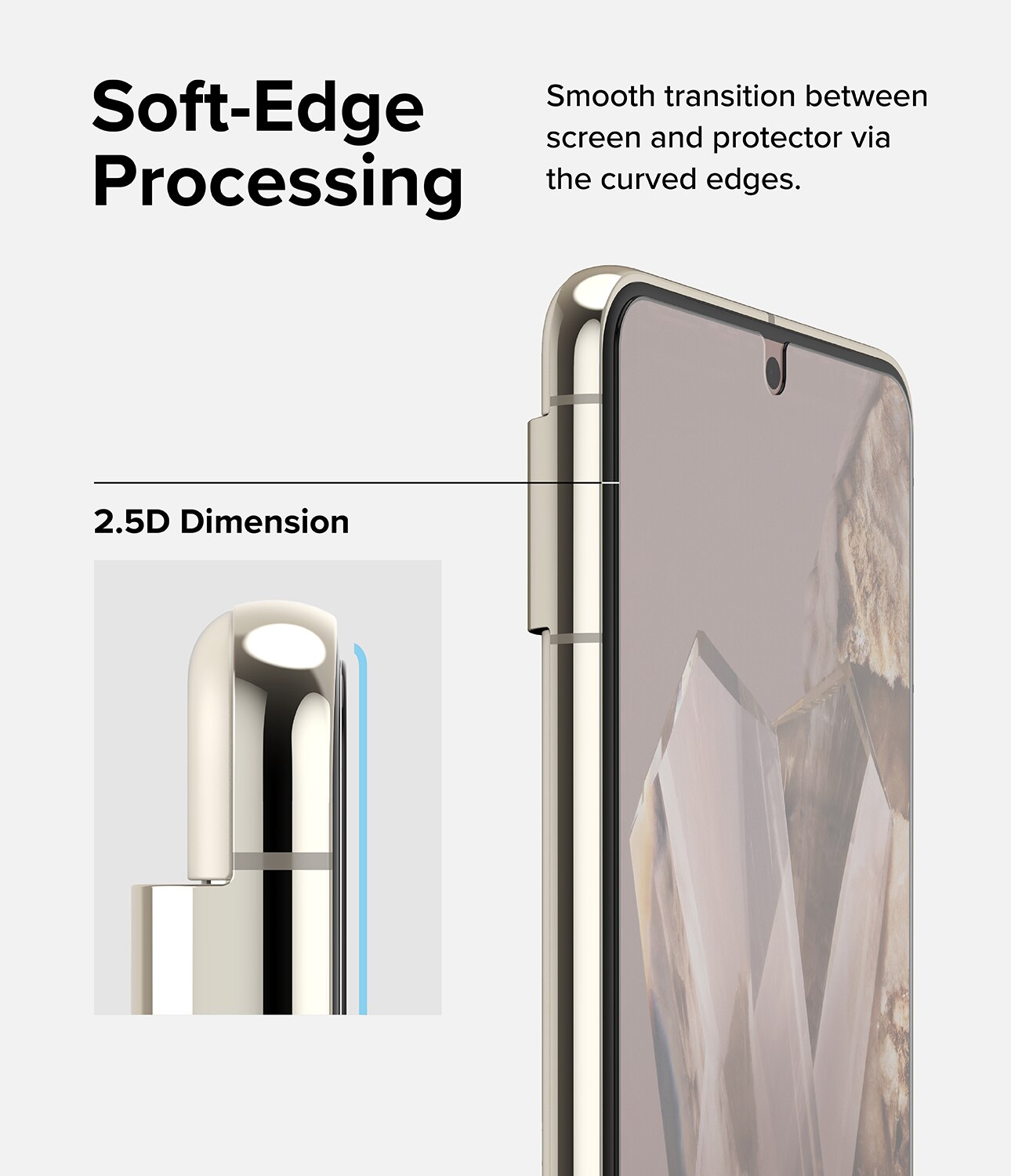 Screen Protector Glass Google Pixel 8 Pro (2 pièces)