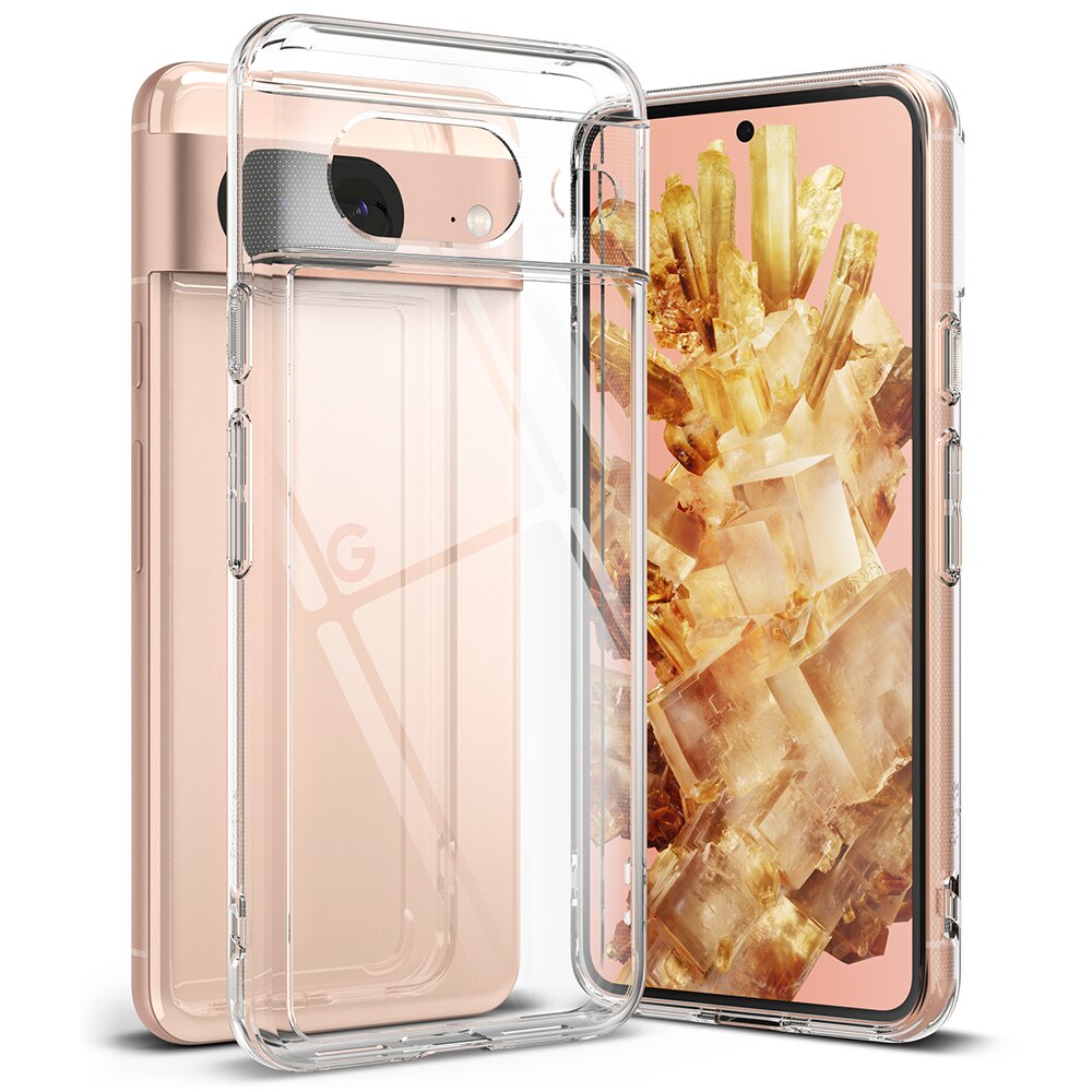 Coque Fusion Google Pixel 8, Transparent